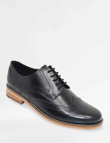 Pegasus Wide Fit Leather Brogue - MJ947